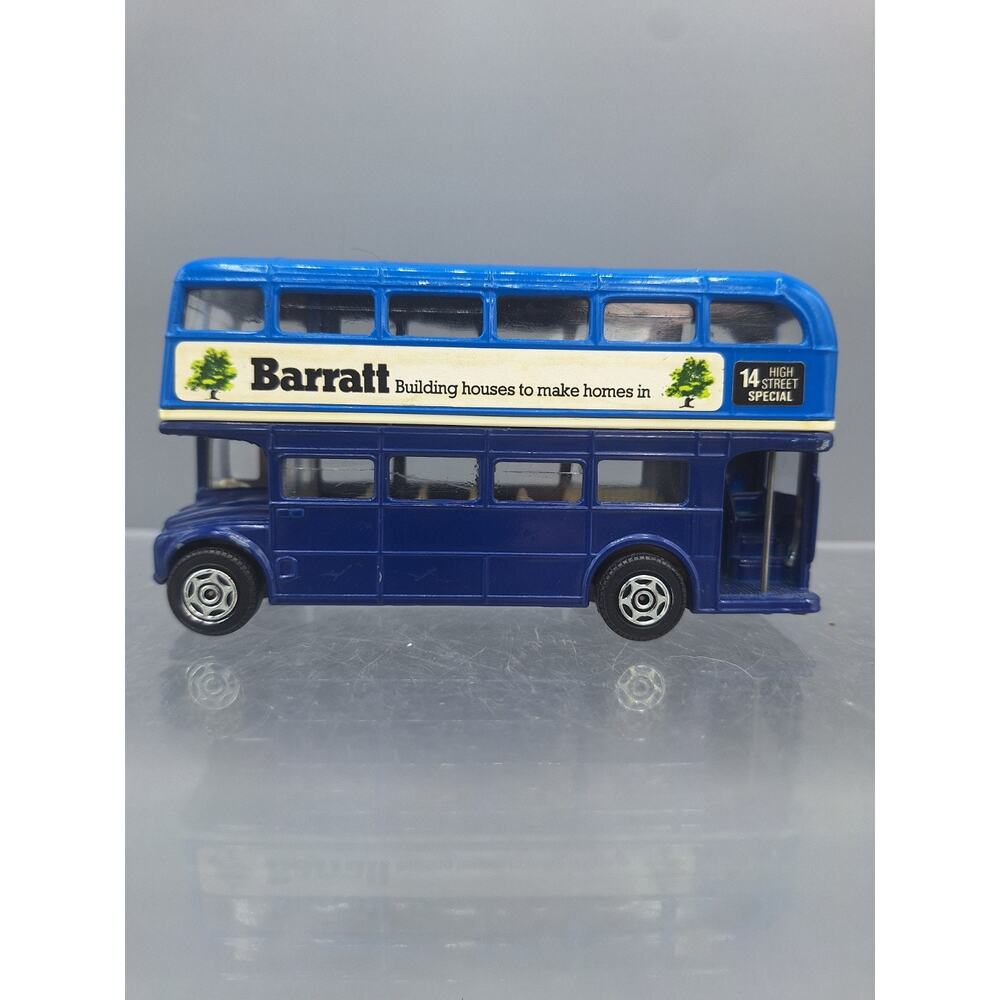 Corgi~London Transport~Route Master~RARE BLUE~Barratt 14 High Street~1:43 Scale